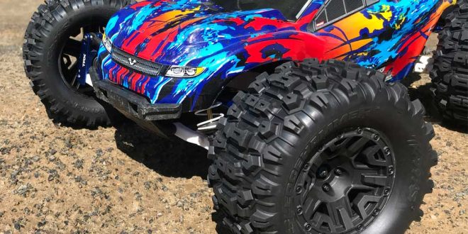 BMX Track Bash With Traxxas Sledgehammer Tires