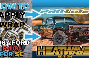 Pro-Line HOW TO: Apply Wrap to 1967 F-100 HEATWAVE Edition for SC