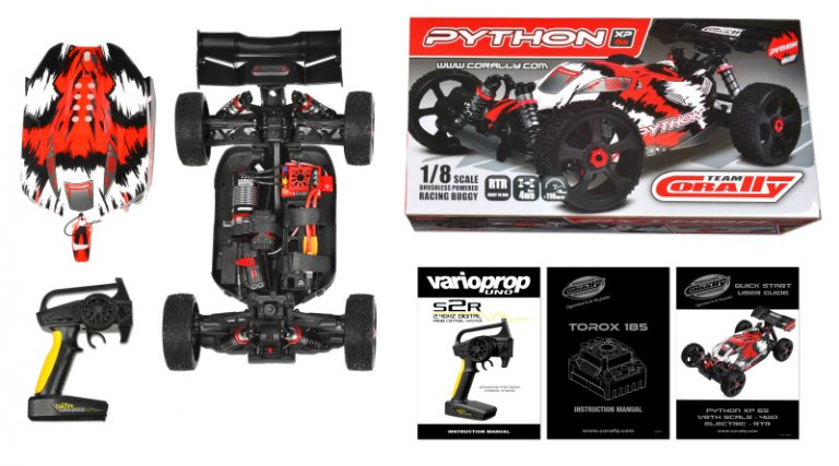Corally Python XP 6S 1/8-scale Racing Buggy - RC Driver