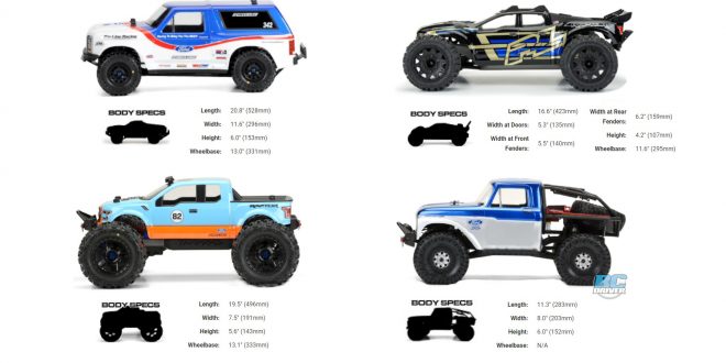 How-to select a Pro-Line body for your off-road vehicle