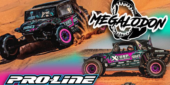 Pro-Line Megalodon Blake Wilkey Edition Tough-Color Body