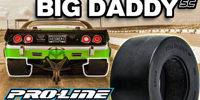 Pro-Line Big Daddy Wide Drag Slick SC Drag Racing Tires