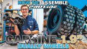 HOW TO Assemble Pro-Line Carbine 1.9" Bead-Loc Dually Wheels