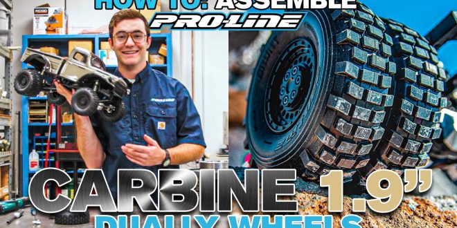 HOW TO Assemble Pro-Line Carbine 1.9" Bead-Loc Dually Wheels