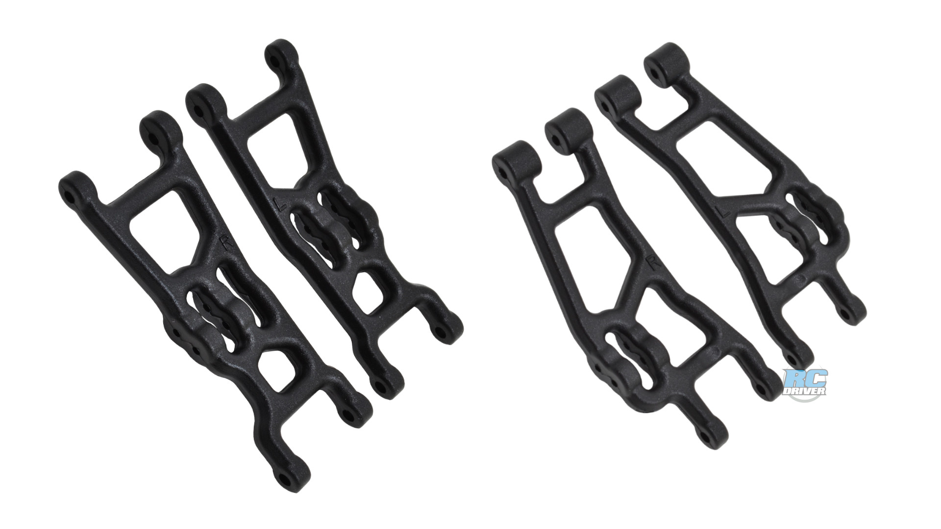 Aluminum Rear Arm Mount Tie Bar For Losi Mini-T 2.0 & Mini-B RC Cars - Silver