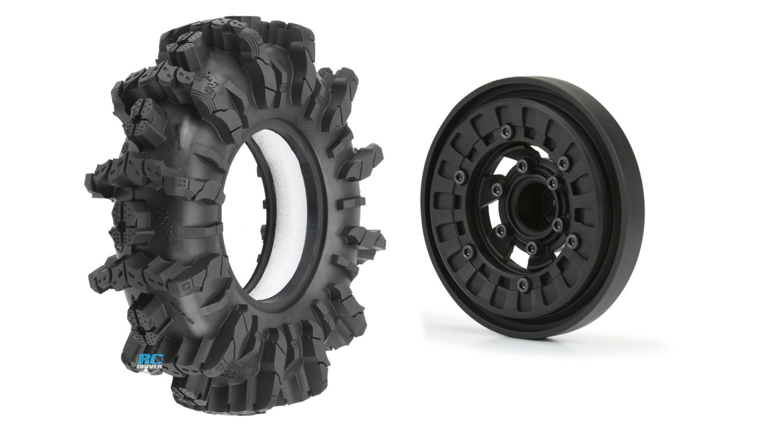 ProLine Interco Black Mamba Tires & Vice CrushLock Wheels RC Driver
