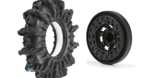 Pro-Line Interco Black Mamba Tires & Vice CrushLock Wheels