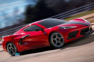 Traxxas 4-Tec 3.0 Chassis With Corvette Stingray Body