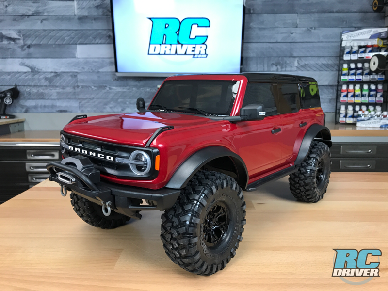 Traxxas TRX-4 2021 Ford Bronco RC Aluminum Metal Rock Sliders TRX4