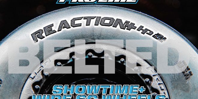 Pro-Line Reaction+ HP Wide SC BELTED Tires and Showtime+ Wide SC Wheels
