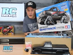 Tamiya Landfreeder Quadtrack TT-02FT Kit Unboxing