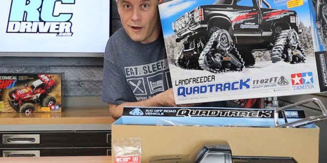 Tamiya Landfreeder Quadtrack TT-02FT Kit Unboxing