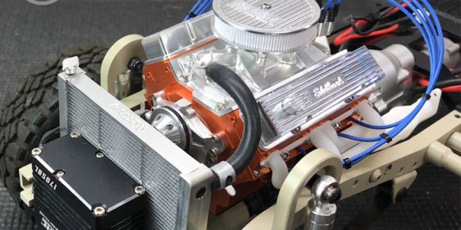 RC4WD Edelbrock V8 Motor Dress Up Kit