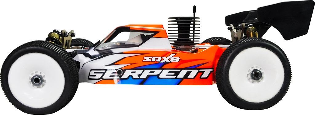 Serpent SRX8 1/8-Scale Nitro Buggy Ready-To-Race Version