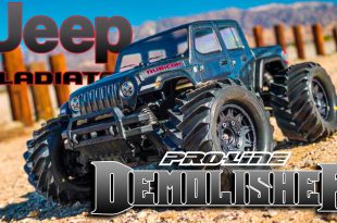 Pro-Line Jeep Gladiator Rubicon Clear Body and Demolisher