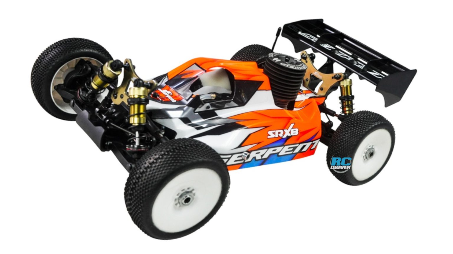 Serpent SRX8 1/8Scale Nitro Buggy ReadyToRace Version RC Driver