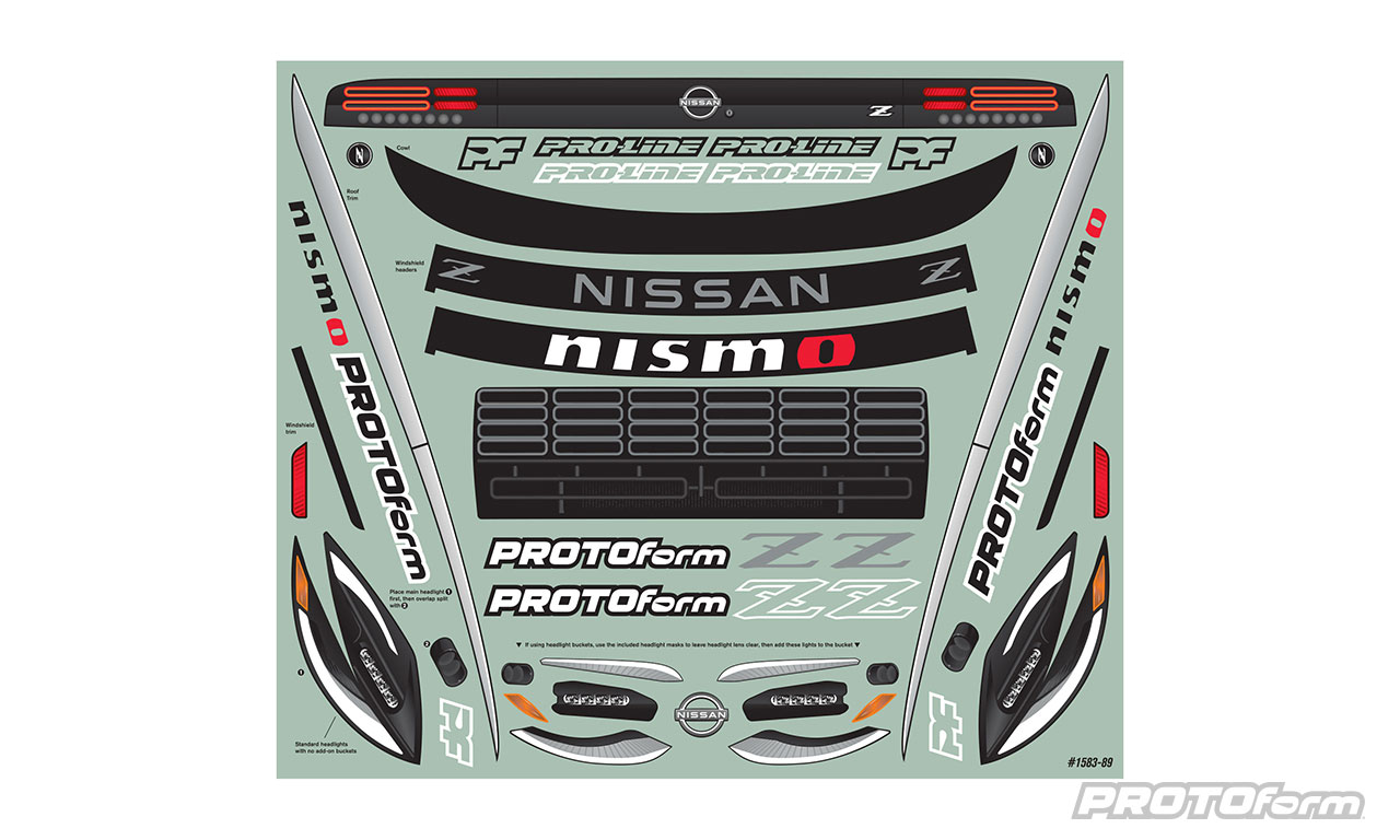 PROTOform 2023 Nissan Z Clear Body