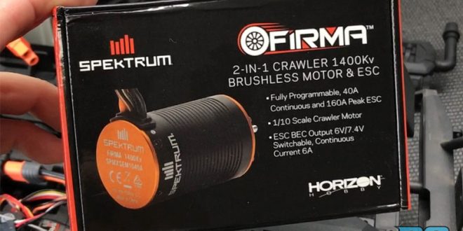 Spektrum Firma 2-In-1 Crawler Brushless System