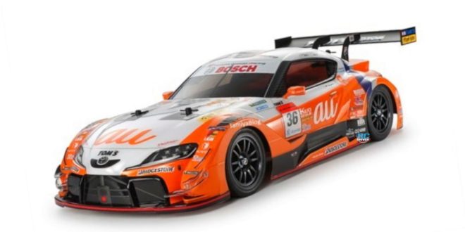 Tamiya au Tom’s GR Supra With TT-02 Touring Car Chassis