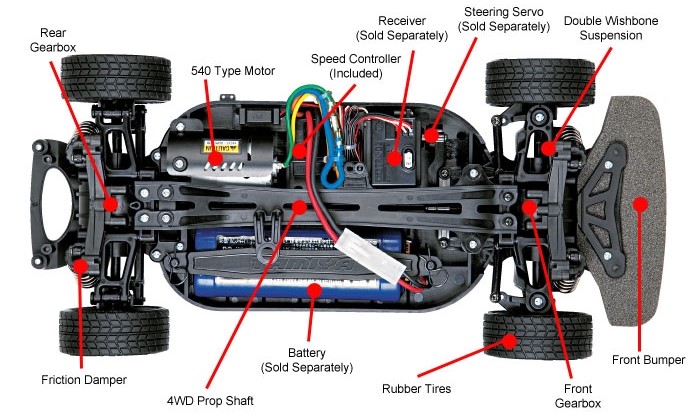 Details about   Soporte Servo Para Tamiya TT-01 TT01 Aluminio Tuning 