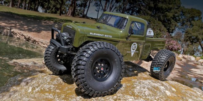 Element RC Enduro Ecto Trail Truck In Green