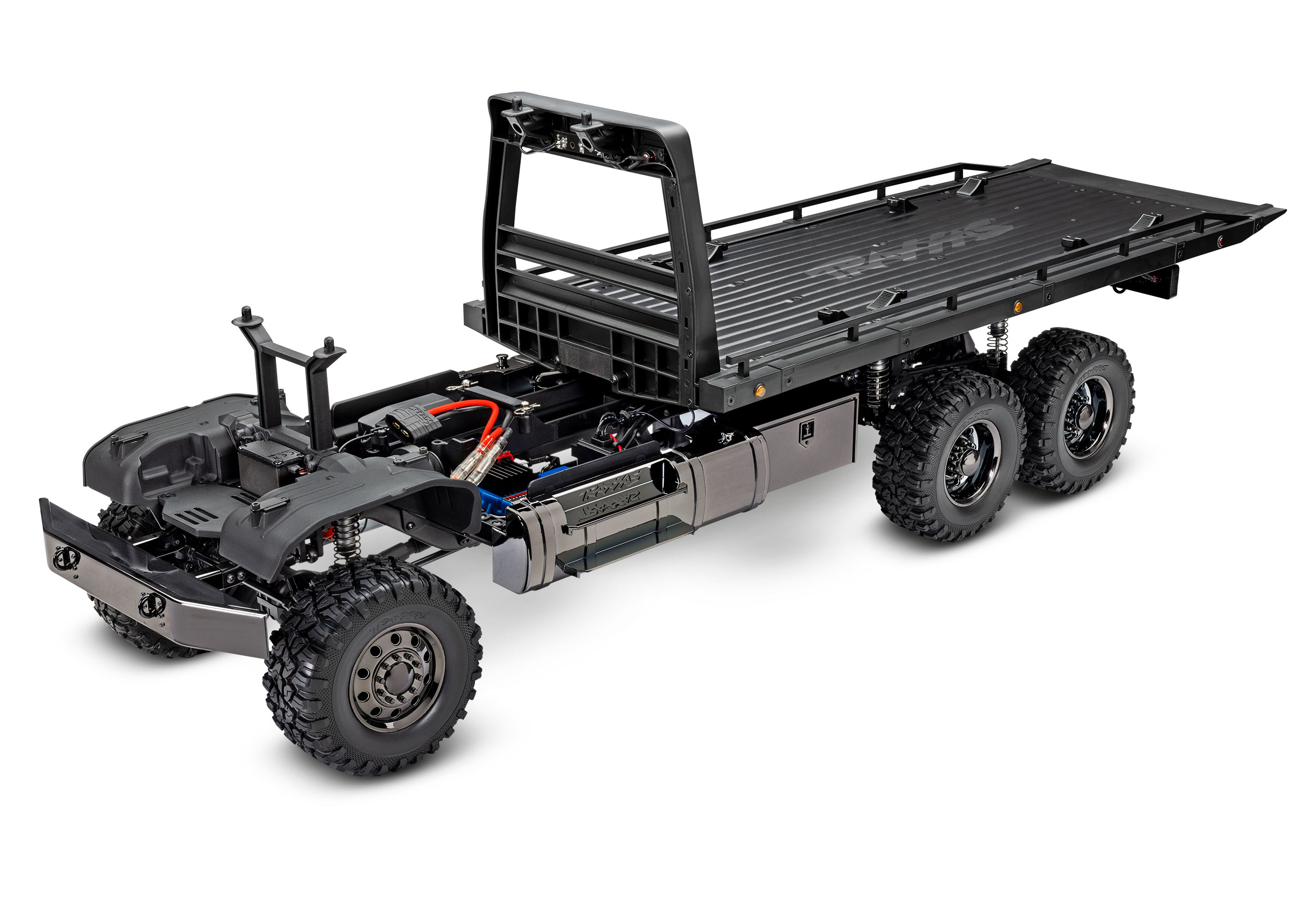88086-4-TRX-6-Flatbed-Hauler-Chassis-3qtr-Front-High - RC Driver