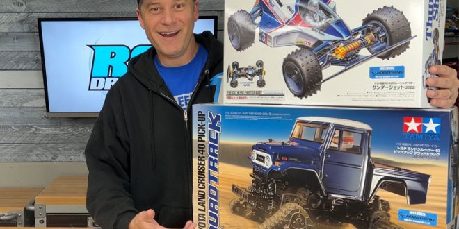 Tamiya Thunder Shot 2022 - Toyota Land Cruiser 40 QuadTrack Unboxing