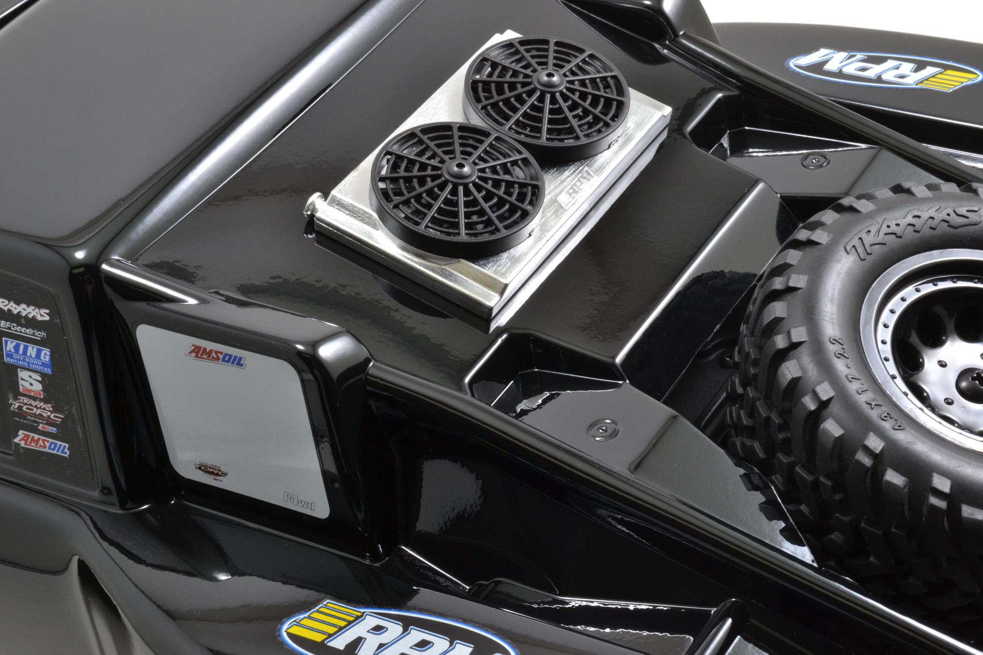 RPM 1:10 Scale Mock Radiator And Fans