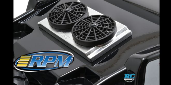 RPM 1:10 Scale Mock Radiator And Fans