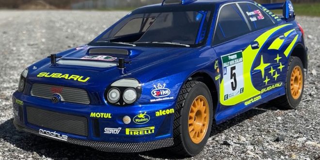 HPI WR8 Nitro 2001 WRC Subaru Impreza Rally Car