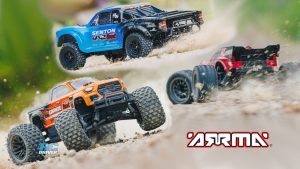 Arrma 4X2 Boost Trucks, the perfect first RC Car