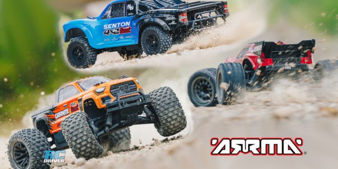 Arrma 4X2 Boost Trucks, the perfect first RC Car