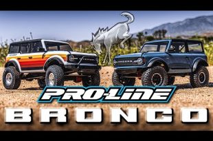 Pro-Line 2021 Ford Bronco Crawler Clear Bodies