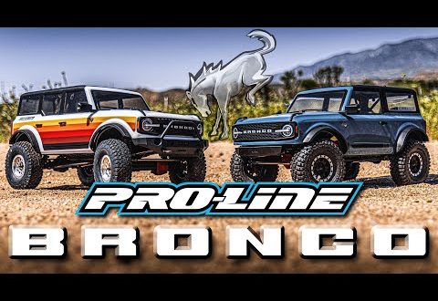 Pro-Line 2021 Ford Bronco Crawler Clear Bodies