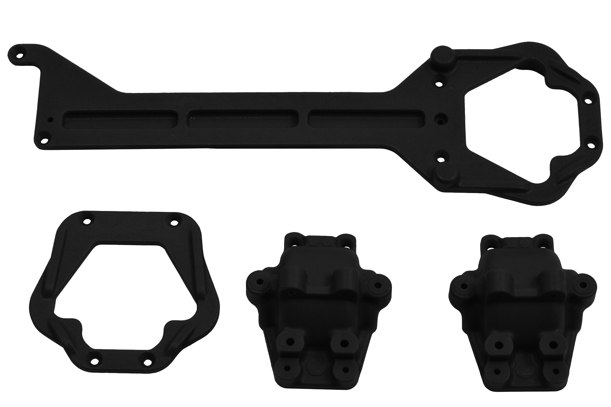 RPM Upper Chassis and Diff Covers For LaTrax Teton & Rally