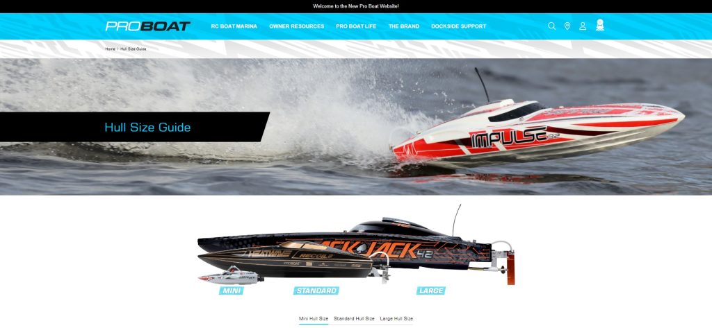 Pro Boat Launches A New Website