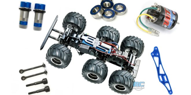 Guaranteed performance gain for Tamiya 6x6 trucks