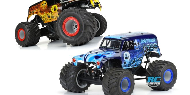Pro-Line Pre-Painted Grave Digger Body Sets