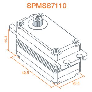 Spektrum S7110 High Torque Servo Winch