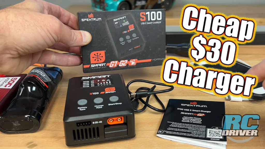 Budget RC Car Battery Charger Spektrum S100 RC Driver