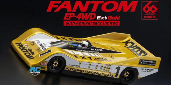Kyosho Fantom EP 4WD Ext Gold 60th Anniversary Edition