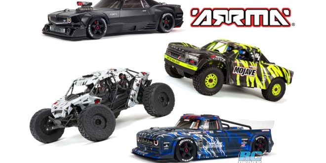 Arrma’s Remarkable 1/7-Scale RTR Vehicles