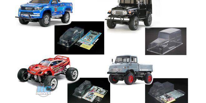 Tamiya Optional Body Sets For Off-Road Trucks