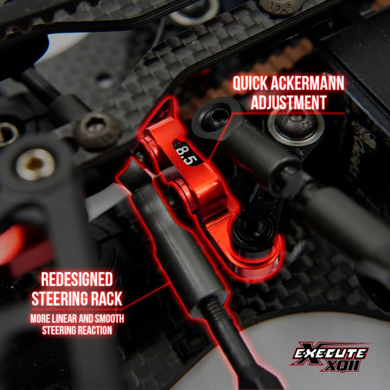 Xpress Execute XQ11 1/10 Competition Touring Car Kit RC Driver