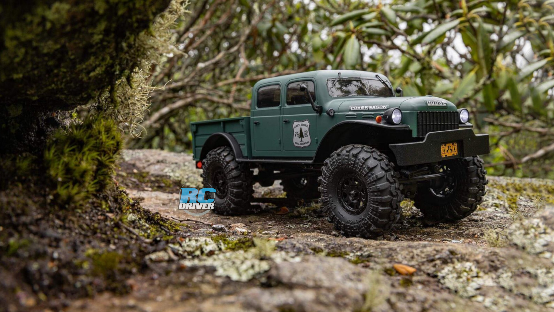 Axial SCX24 Dodge Power Wagon & Flat Bed Trailer