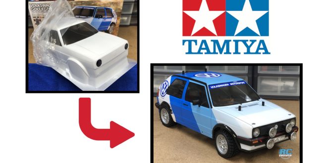 Painting And Detailing The Tamiya VW Golf II Rally – Part 2