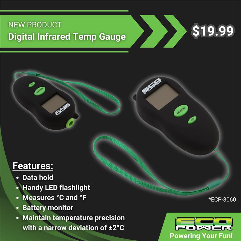 EcoPower Miniature Digital Infrared Temperature Gauge