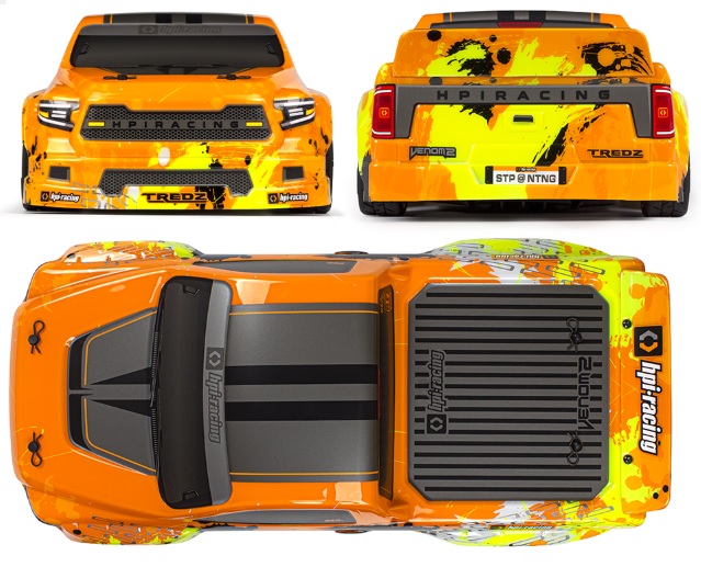 HPI Venom 2 Sport 3 RTR Drift/Race Truck