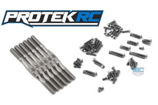 ProTek RC Titanium Turnbuckle Kit & Screw Set For Team Associated