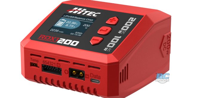 Hitec RDX1 200 AC/DC Multi-Function Smart Charger